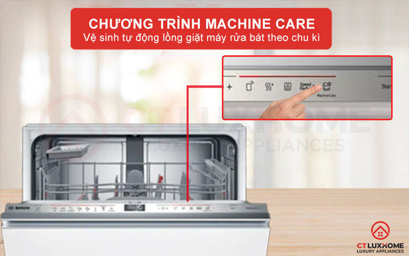 MÁY RỬA BÁT ÂM TỦ BOSCH SMV6YAX04E SERIE 6 SẤY ZEOLITH 13