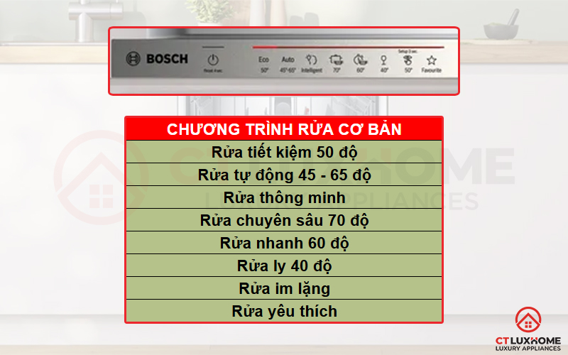 MÁY RỬA BÁT ÂM TỦ BOSCH SMV6YAX04E SERIE 6 SẤY ZEOLITH 4