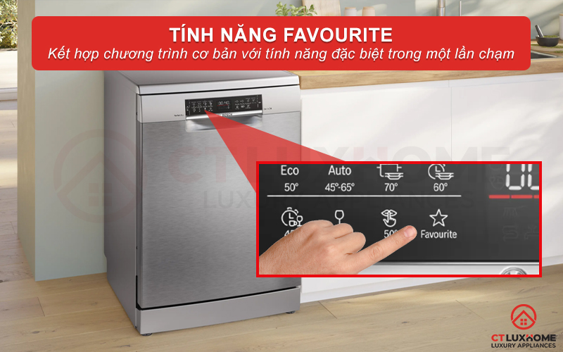 MÁY RỬA BÁT BOSCH ĐỘC LẬP SMS6ZCI85M SERIE 6 SẤY ZEOLITH 4