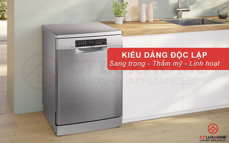 MÁY RỬA BÁT BOSCH ĐỘC LẬP SMS6ZCI85M SERIE 6 SẤY ZEOLITH 1