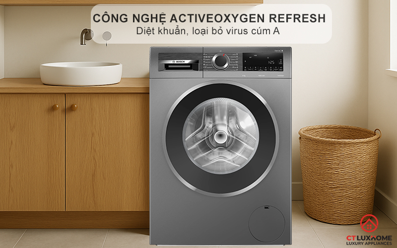 Công nghệ ActiveOxygen Refresh giúp diệt khuẩn