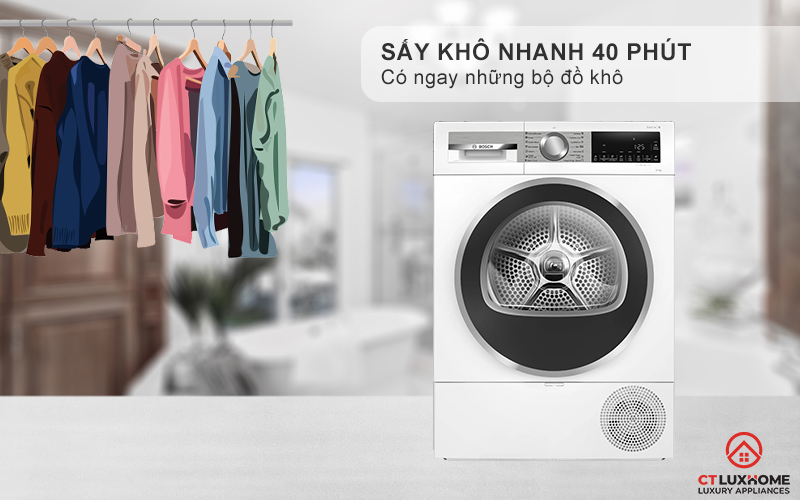 Super Quick 40’ – sấy nhanh chỉ trong 40 phút