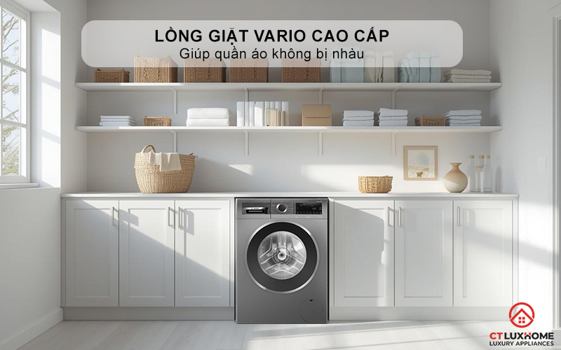 Lồng giặt Vario cao cấp - Giúp quần áo không bị nhàu