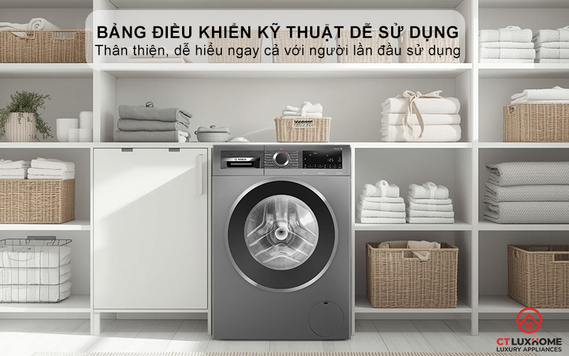 Bảng điều khiển kỹ thuật số trực quan, dễ sử dụng