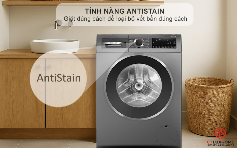 Tùy chọn AntiStain - Giặt đúng cách để loại bỏ vết bẩn đúng cách