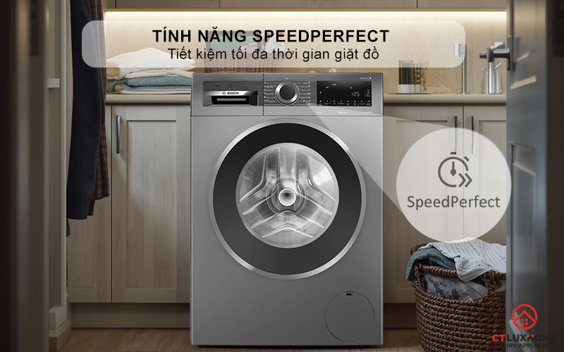 Tính năng SpeedPerfect - Tiết kiệm tối đa thời gian giặt đồ