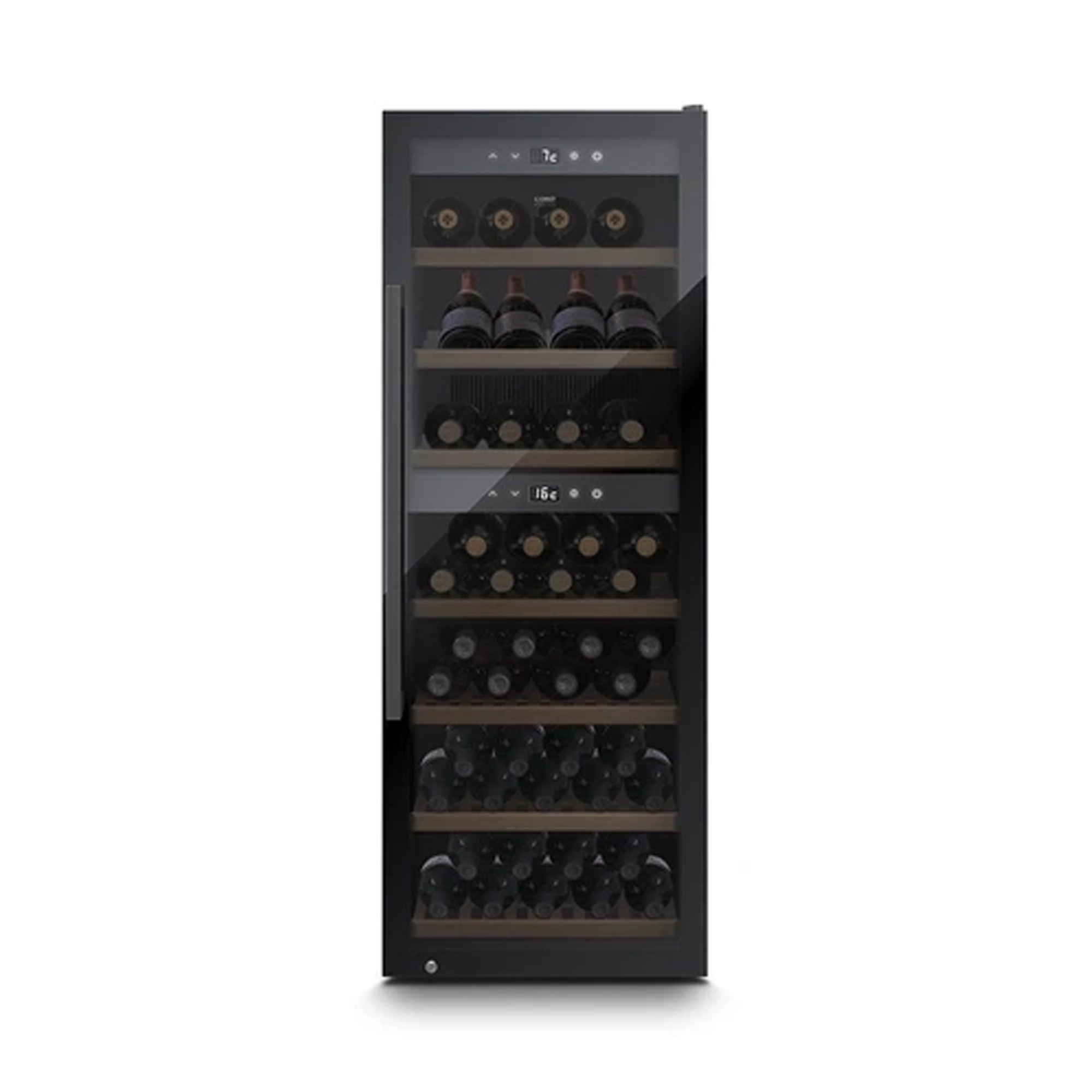 TỦ BẢO QUẢN RƯỢU VANG CASO WINEEXCLUSIVE 126 SMART 729 MÀU ĐEN WINEEXCLUSIVE126SMART729