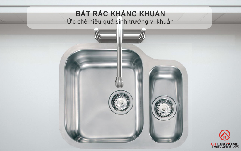 Bát rác kháng khuẩn, ức chế hiệu quả sinh trưởng vi khuẩn