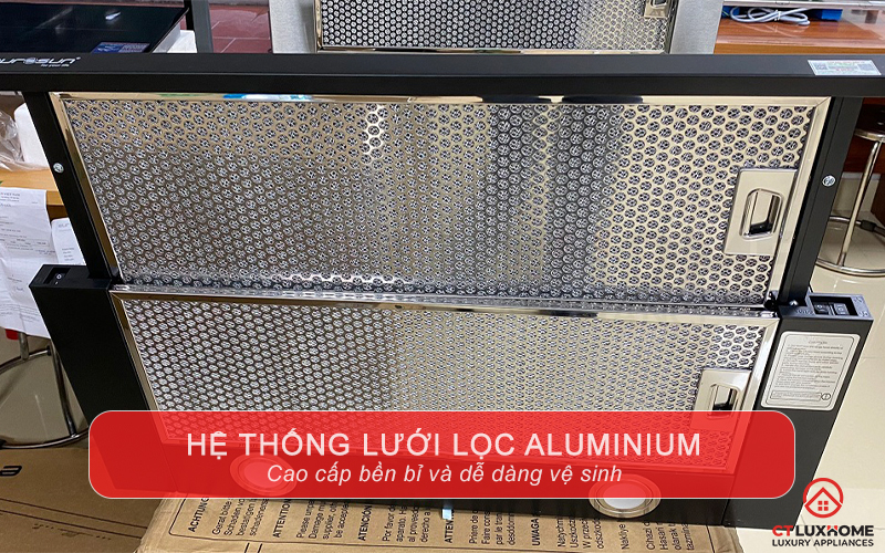 Hệ thống lưới lọc nan inox cao cấp bền bỉ và dễ dàng vệ sinh