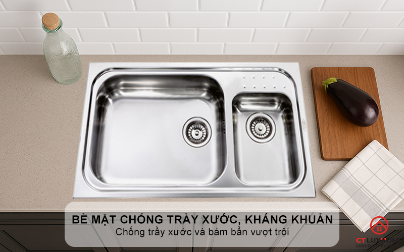 CHẬU RỬA BÁT 2 HỐC RỬA 011114 PUNTO PLUS 011114PUNTOPLUS 3