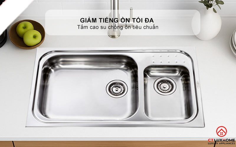 CHẬU RỬA BÁT 2 HỐC RỬA 011114 PUNTO PLUS 011114PUNTOPLUS 6