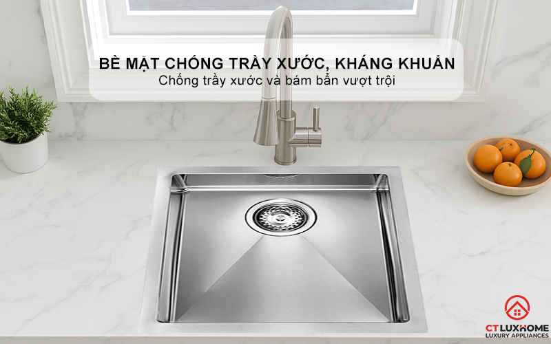 CHẬU RỬA BÁT 1 HỐC RỬA 012054 FILORAGGIATO 012054FILORAGGIATO 3