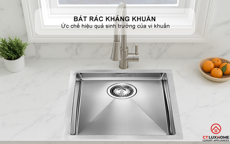 CHẬU RỬA BÁT 1 HỐC RỬA 012054 FILORAGGIATO 012054FILORAGGIATO 7