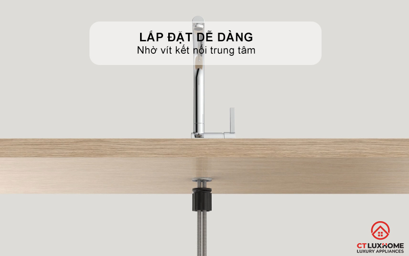 VÒI RỬA BÁT WASSERWERK 4 KITCHEN FAUCET CHROME - 700400 WASSERWERK4KITCHENFAUCETCHROME700400 8