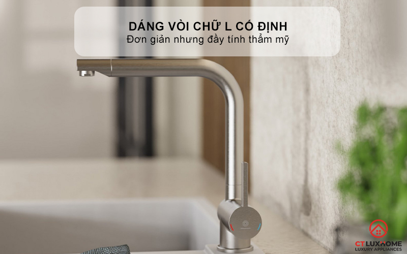 VÒI RỬA BÁT WASSERWERK 4 KITCHEN FAUCET STAINLESS STEEL LOOK - 700405 WASSERWERK4KITCHENFAUCETSTAINLESSSTEELLOOK700405 2