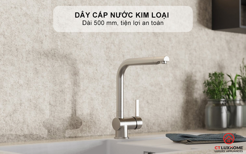 VÒI RỬA BÁT WASSERWERK 4 KITCHEN FAUCET STAINLESS STEEL LOOK - 700405 WASSERWERK4KITCHENFAUCETSTAINLESSSTEELLOOK700405 8