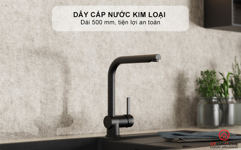 VÒI RỬA BÁT WASSERWERK 4 KITCHEN FAUCET BLACK - 700406 WASSERWERK4KITCHENFAUCETBLACK700406 8