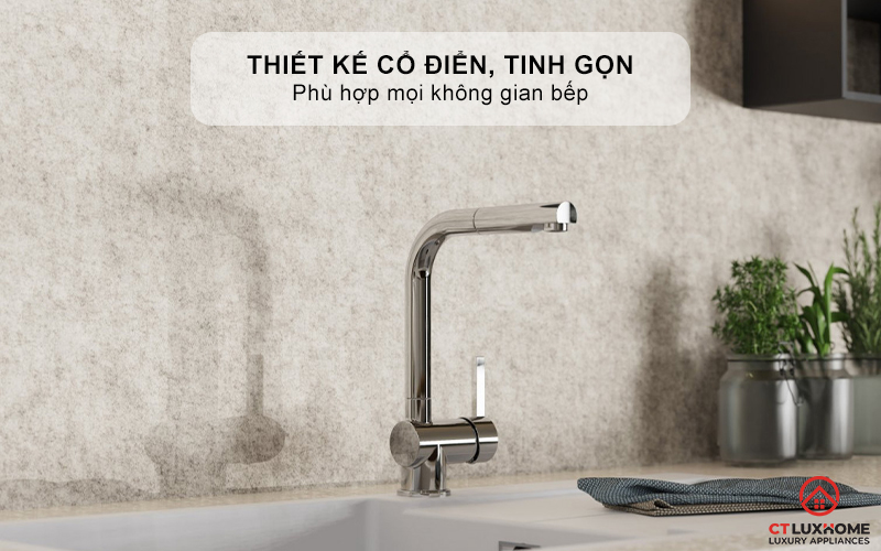 VÒI RỬA BÁT WASSERWERK 4 PULL - OUT KITCHEN FAUCET CHROME - 700410 WASSERWERK4PULLOUTKITCHENFAUCETCHROME700410 1