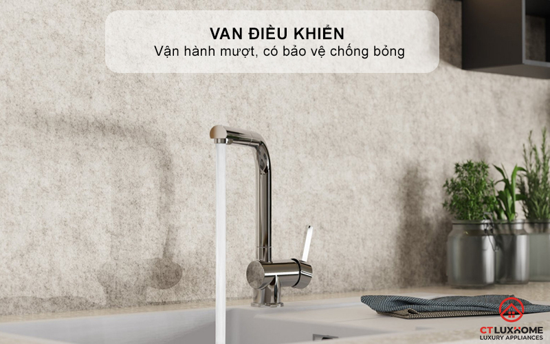 VÒI RỬA BÁT WASSERWERK 4 PULL - OUT KITCHEN FAUCET CHROME - 700410 WASSERWERK4PULLOUTKITCHENFAUCETCHROME700410 6