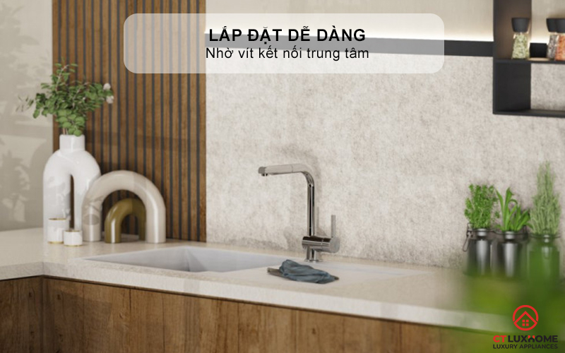 VÒI RỬA BÁT WASSERWERK 4 PULL - OUT KITCHEN FAUCET CHROME - 700410 WASSERWERK4PULLOUTKITCHENFAUCETCHROME700410 7