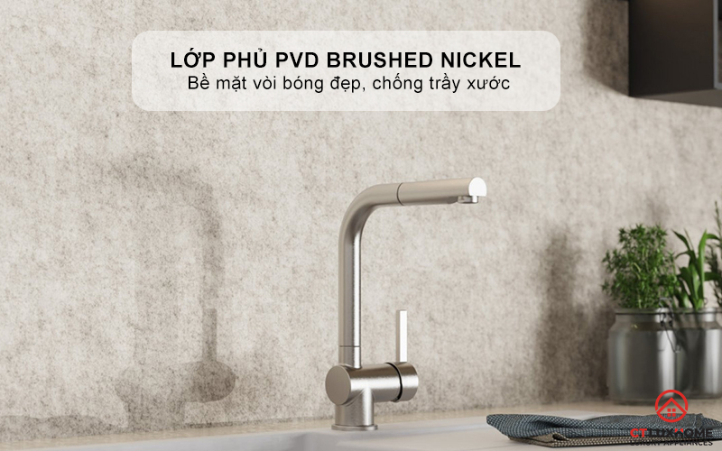 VÒI RỬA BÁT WK 4 PULL - OUT KITCHEN FAUCET STAINLESS STEEL LOOK - 700415 WK4PULLOUTKITCHENFAUCETSTAINLESSSTEELLOOK700415 3