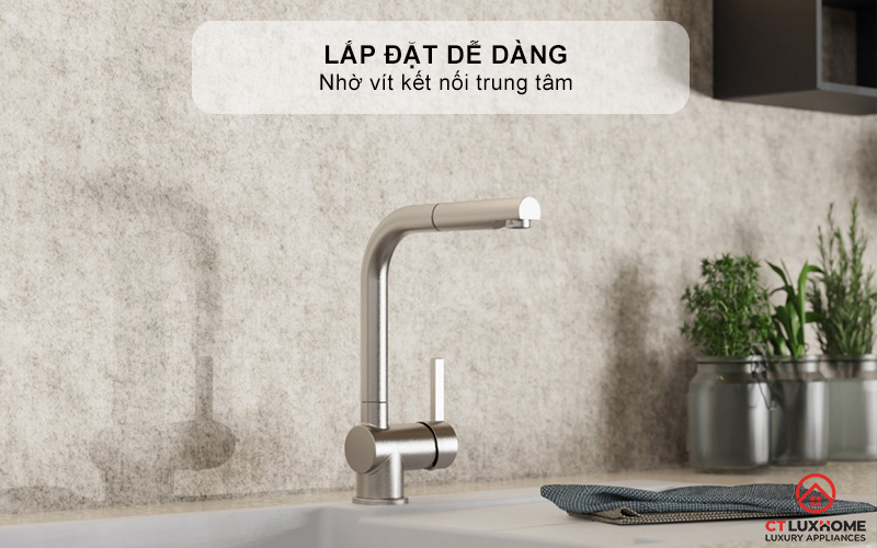 VÒI RỬA BÁT WK 4 PULL - OUT KITCHEN FAUCET STAINLESS STEEL LOOK - 700415 WK4PULLOUTKITCHENFAUCETSTAINLESSSTEELLOOK700415 9