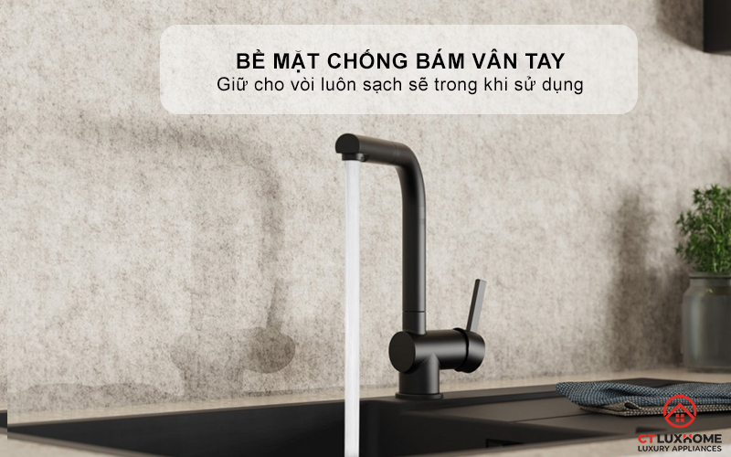 VÒI RỬA BÁT WK 4 PULL - OUT KITCHEN FAUCET BLACK - 700416 WK4PULLOUTKITCHENFAUCETBLACK700416 4