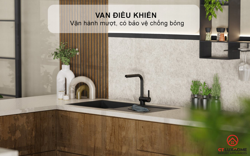 VÒI RỬA BÁT WK 4 PULL - OUT KITCHEN FAUCET BLACK - 700416 WK4PULLOUTKITCHENFAUCETBLACK700416 9