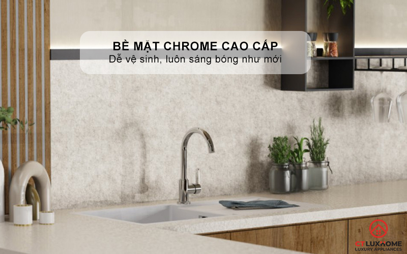 VÒI RỬA BÁT WASSERWERK 5 KITCHEN FAUCET CHROME - 700500 WASSERWERK5KITCHENFAUCETCHROME700500 4