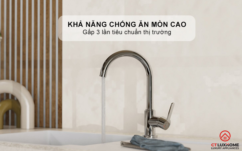 VÒI RỬA BÁT WASSERWERK 5 KITCHEN FAUCET CHROME - 700500 WASSERWERK5KITCHENFAUCETCHROME700500 5