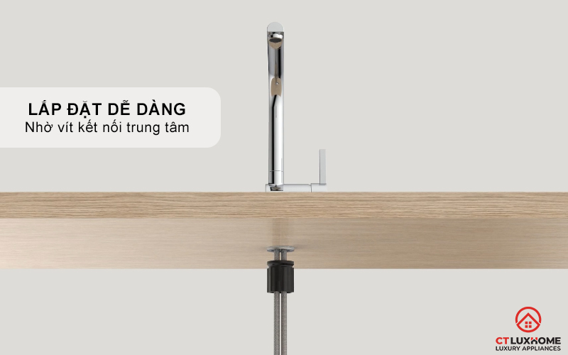 VÒI RỬA BÁT WASSERWERK 5 KITCHEN FAUCET CHROME - 700500 WASSERWERK5KITCHENFAUCETCHROME700500 8