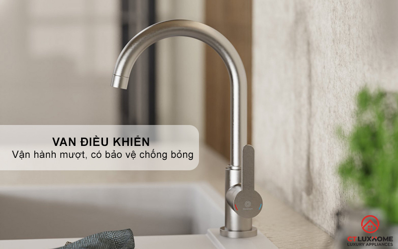 VÒI RỬA BÁT WASSERWERK 5 KITCHEN FAUCET STAINLESS STEEL LOOK - 700505 WASSERWERK5KITCHENFAUCETSTAINLESSSTEELLOOK700505 6