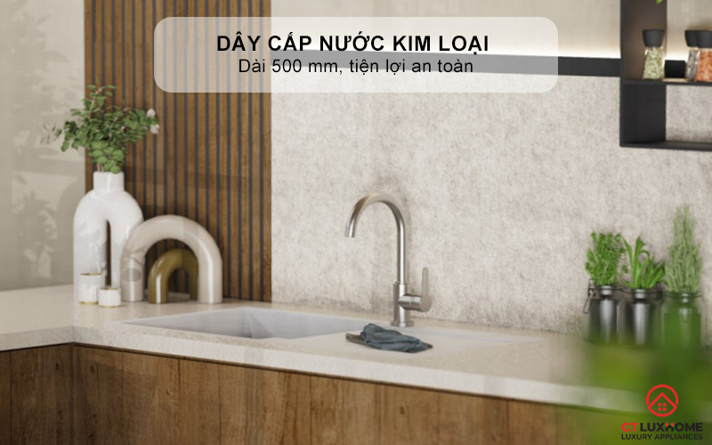 VÒI RỬA BÁT WASSERWERK 5 KITCHEN FAUCET STAINLESS STEEL LOOK - 700505 WASSERWERK5KITCHENFAUCETSTAINLESSSTEELLOOK700505 8