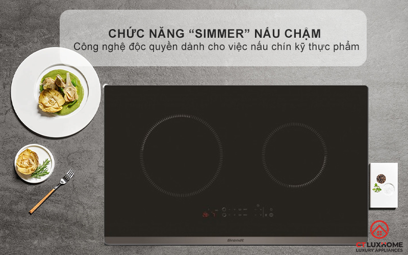 BẾP TỪ 2 VÙNG NẤU BRANDT BPI6230BL 3600W MÀU ĐEN 6