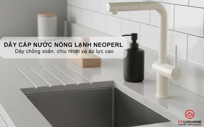 VÒI RỬA BÁT DÂY RÚT KONOX STREAM SMART NUDE STREAMSMARTNUDE 10