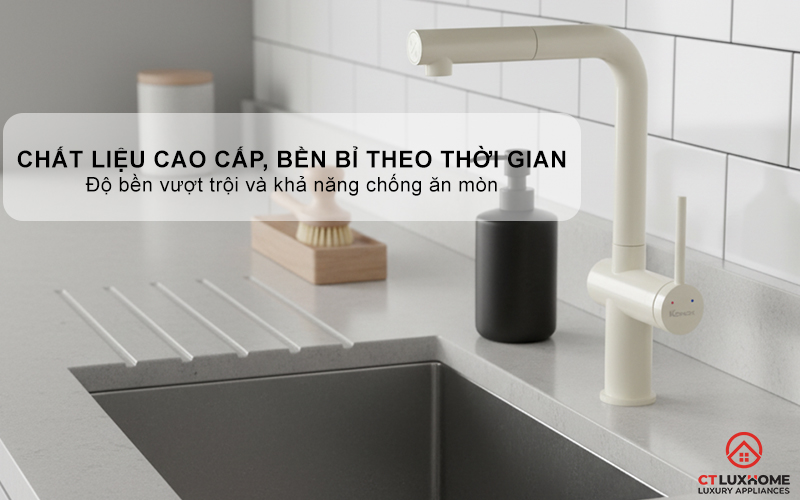 VÒI RỬA BÁT DÂY RÚT KONOX STREAM SMART NUDE STREAMSMARTNUDE 2