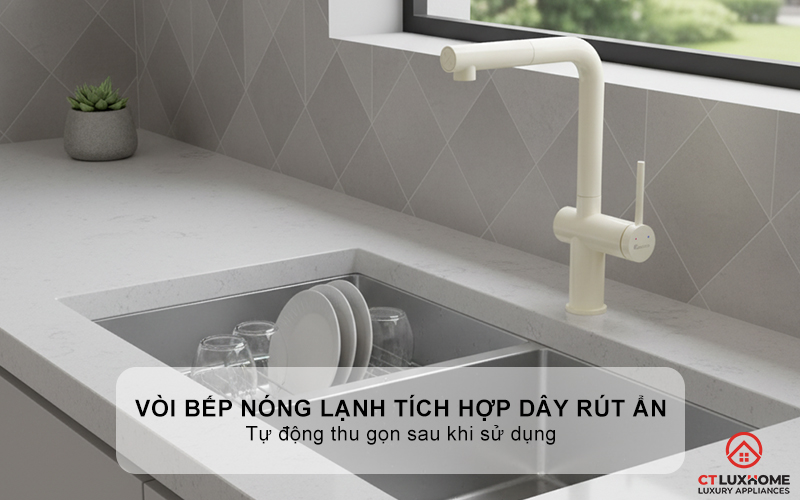 VÒI RỬA BÁT DÂY RÚT KONOX STREAM SMART NUDE STREAMSMARTNUDE 3