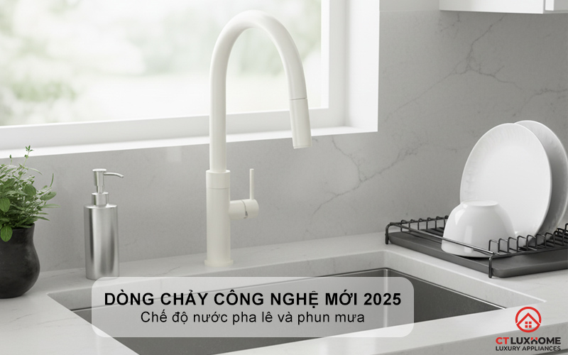 VÒI RỬA BÁT DÂY RÚT KONOX LASI NUDE LASINUDE 4