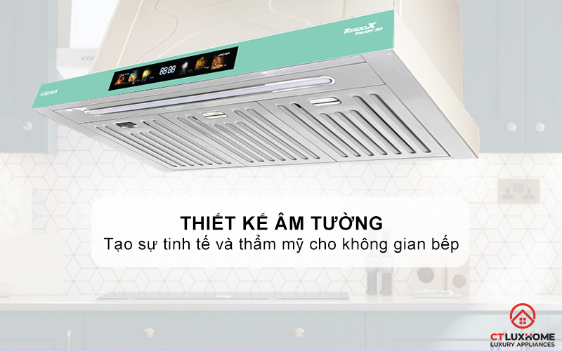MÁY HÚT MÙI ÂM TỦ KOCHER TURBO X3D-669N NGANG 700MM TURBOX3D669N 1