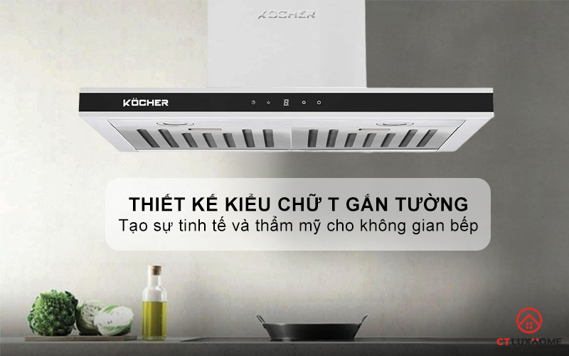 MÁY HÚT MÙI CHỮ T KOCHER K-225C PRO NGANG 700MM KOCHERK225CPRO 1