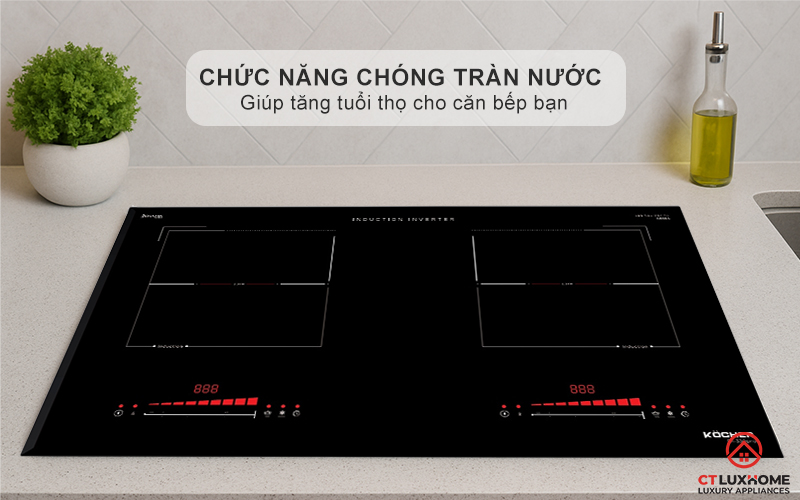 BẾP TỪ ĐÔI 2 VÙNG NẤU KOCHER DI-330 PRO DI330PRO 10