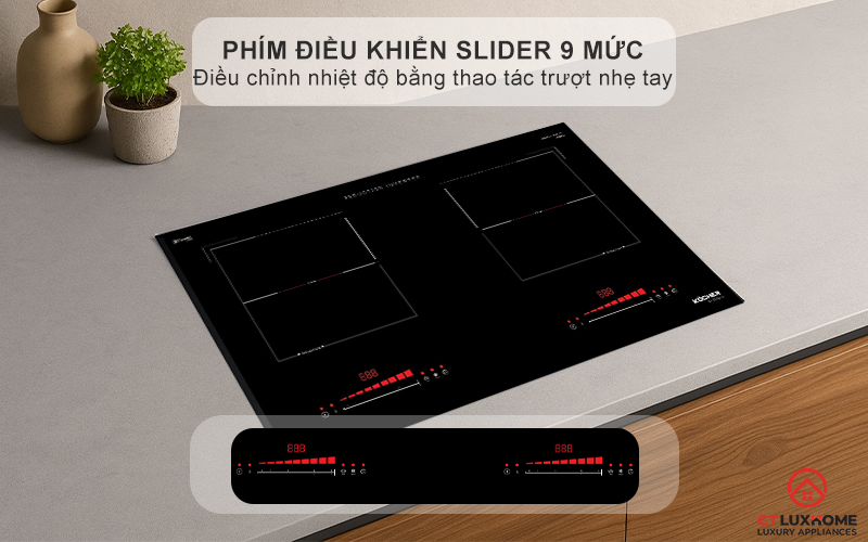 BẾP TỪ ĐÔI 2 VÙNG NẤU KOCHER DI-330 PRO DI330PRO 4