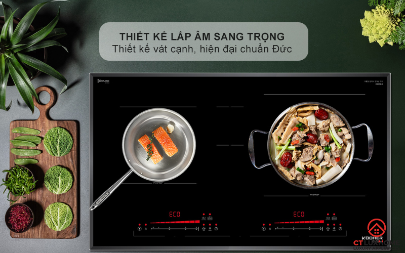 BẾP TỪ 2 VÙNG NẤU KOCHER DI-333PRO  DI333PRO 1