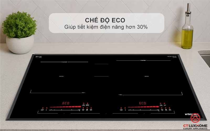 BẾP TỪ 2 VÙNG NẤU KOCHER DI-338PRO MÀU ĐEN DI338PRO 8