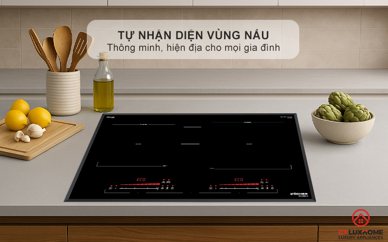 BẾP TỪ 2 VÙNG NẤU KOCHER DI-338PRO MÀU ĐEN DI338PRO 11