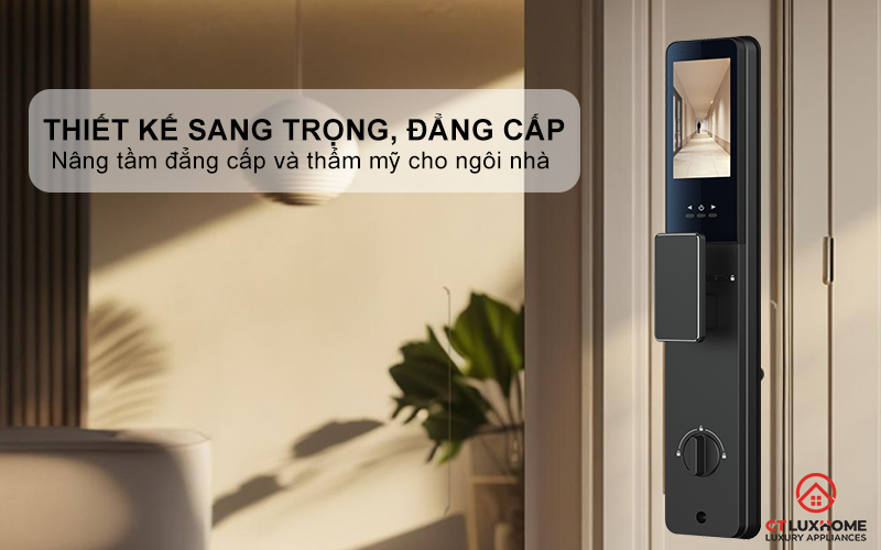 HOÁ CỬA THÔNG MINH AVOLOCK AL 75TFV CẢM BIẾN VÂN TAY, KHUÔN MẶT 1