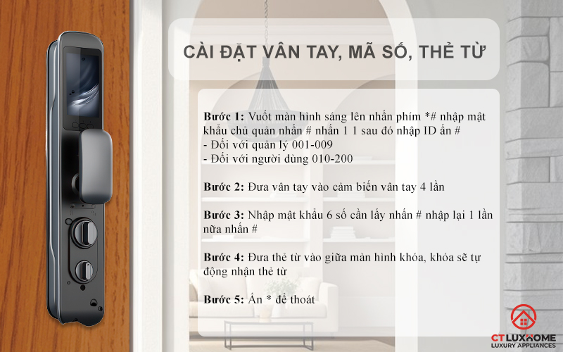 KHOÁ CỬA THÔNG MINH AVOLOCK AL 79FRVT NHẬN DIỆN VÂN TAY, KHUÔN MẶT AL79FRVT 4