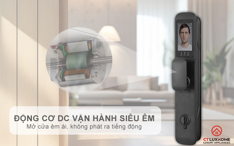 KHOÁ CỬA THÔNG MINH AVOLOCK AL 80FRVT CẢM BIẾN VÂN TAY, KHUÔN MẶT AL80FRVT 13