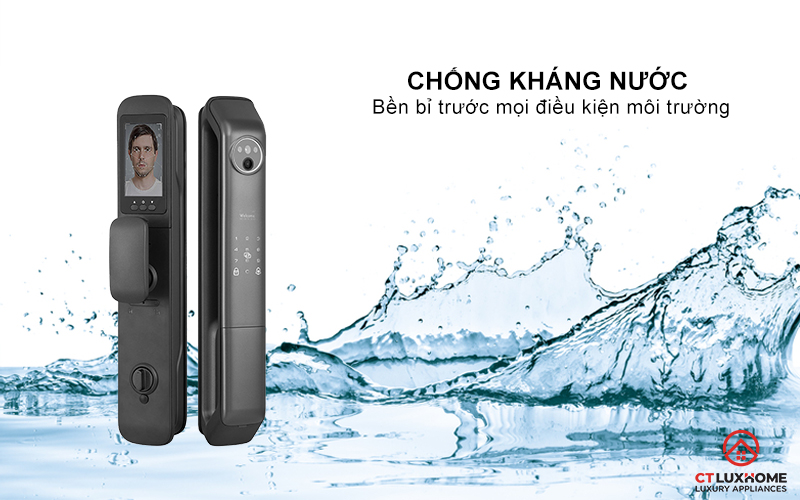 KHOÁ CỬA THÔNG MINH AVOLOCK AL 80FRVT CẢM BIẾN VÂN TAY, KHUÔN MẶT AL80FRVT 5