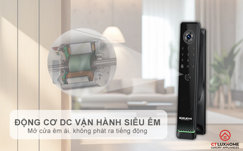 KHOÁ CỬA THÔNG MINH AVOLOCK AL 81FRVT CẢM BIẾN VÂN TAY, KHUÔN MẶT AL81FRVT 11